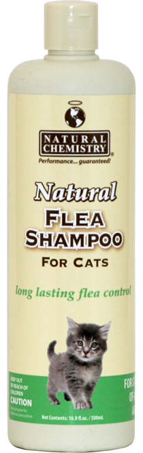 Natural Chemistry DeFlea Cat Shampoo 8oz